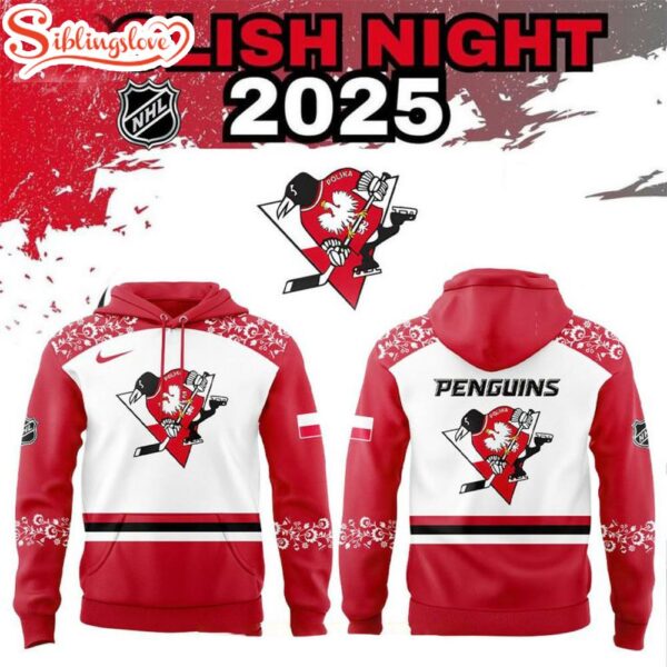 Pittsburgh Penguins Polist Night 2025 3D Shirt For Fans