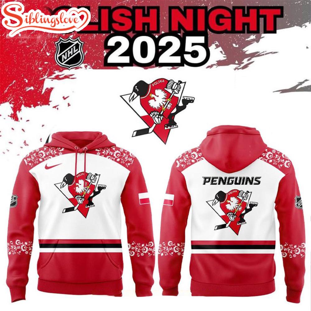 Pittsburgh Penguins Polist Night 2025 3D Shirt For Fans Pittsburgh Penguins Polist Night 2025 3D Shirt For Fans