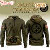 Pittsburgh Steelers Camo Military Hoodie Shirt 3D Print