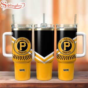 Pittsburgh Steelers Football Nfl Tumbler 40Oz With Handle Gift For Fans