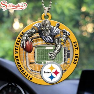 Pittsburgh Steelers Mascot Christmas Ornament…