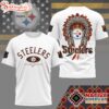 Pittsburgh Steelers Native American Heritage Month 3D T-Shirt
