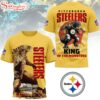Pittsburgh Steelers NFL Godzilla King of the Monsters 3D Shirt