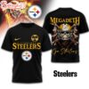 Pittsburgh Steelers NFL Megadeth 3D T-Shirt