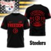 Pittsburgh Steelers NFL Opportunity Equity Freedom Justice 3D T-Shirt