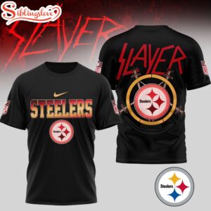 Pittsburgh Steelers NFL Slayer 3D Shirt For Fans