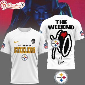 Pittsburgh Steelers NFL The Weeknd 3D Shirt For Fans