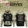 Pittsburgh Steelers Salute to Service Hoodie 3D Shirt For Fans