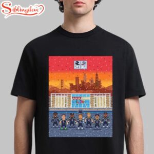 Pixel Seattle Seahawks Super Bowl LX Unisex T-Shirt For Fans