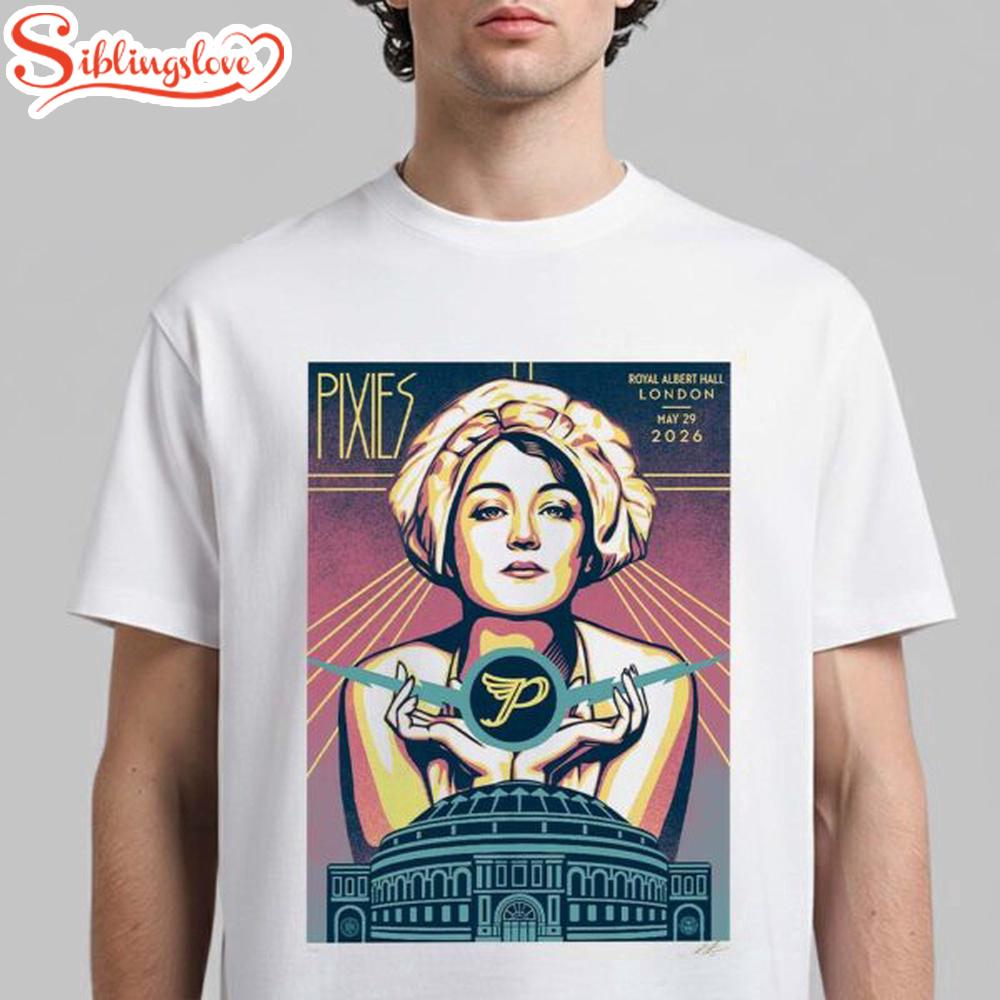 Pixies London UK 2026 Night 2 Unisex T-Shirt 1 Pixies London UK 2026 Night 2 Unisex T-Shirt