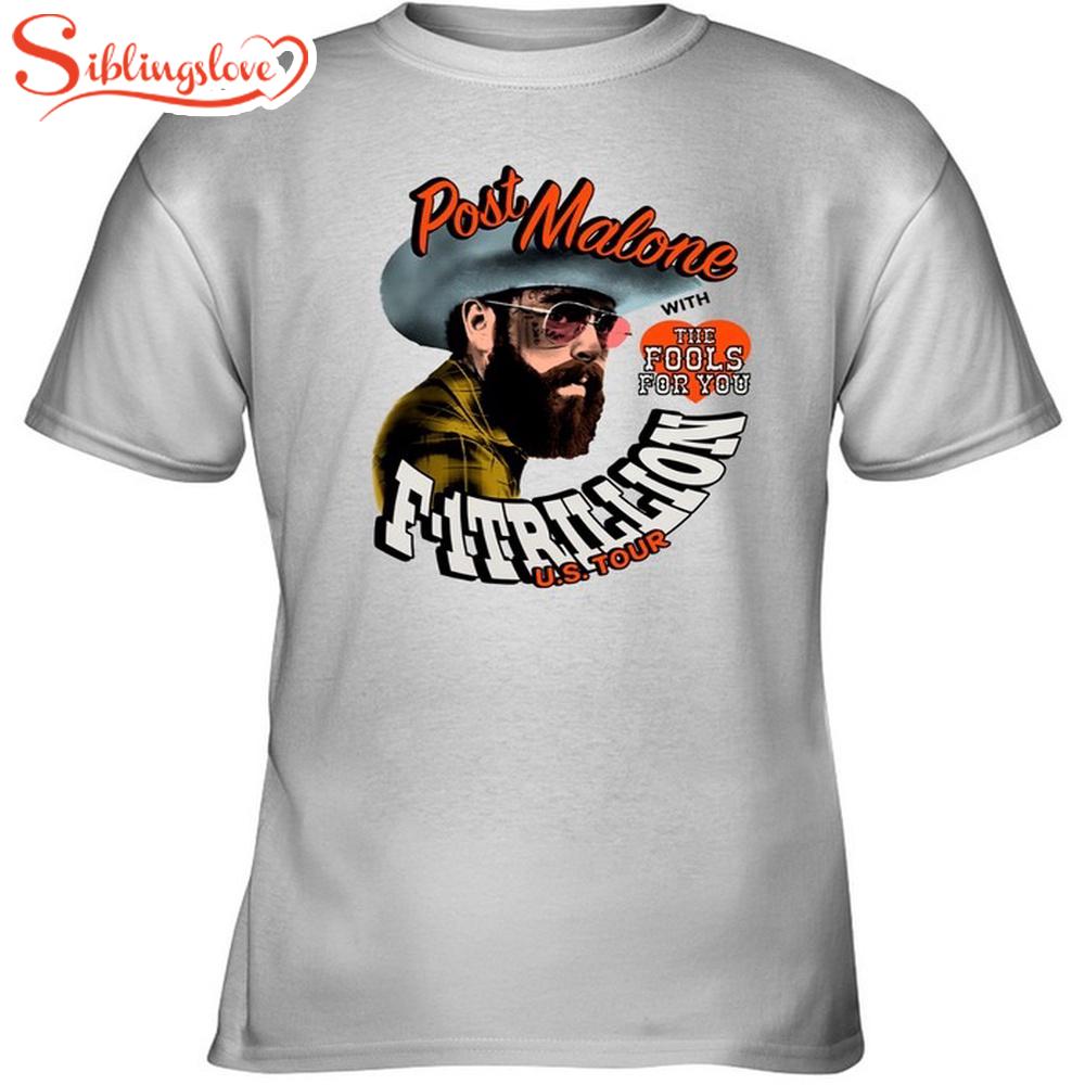Post Malone F-1 Trillion With Fools Tour 2025 Unisex T-Shirt 1 Post Malone F-1 Trillion With Fools Tour 2025 Unisex T-Shirt