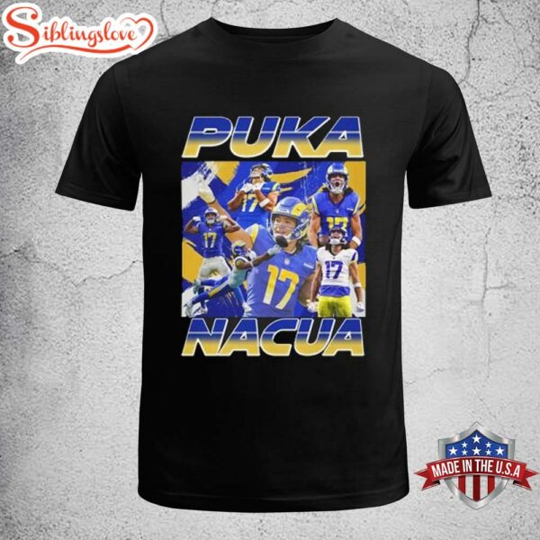 Puka Nacua Vintage 90s Football Unisex T-Shirt