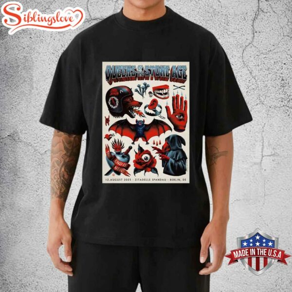 QOTSA Aug 12 2025 Zitadelle Spandau Berlin DE Tour Unisex T-Shirt
