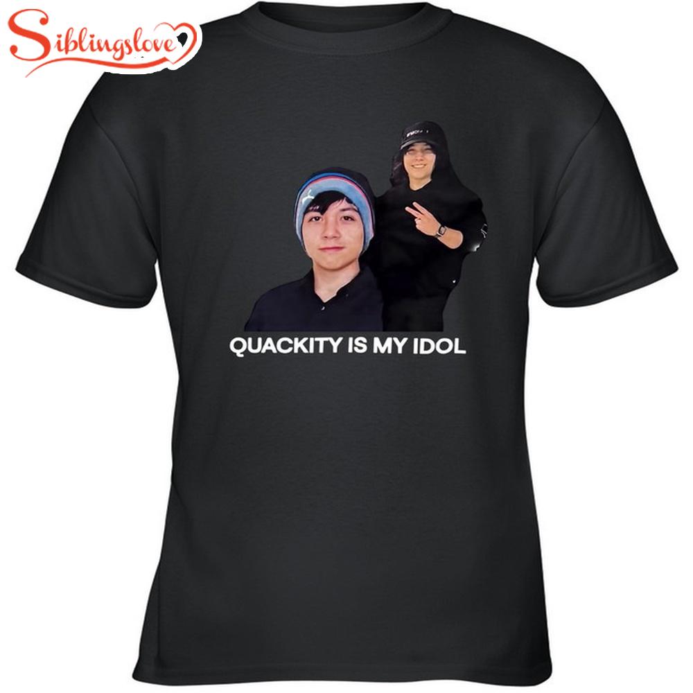 Quackity Is My Idol Unisex T-Shirt 1 Quackity Is My Idol Unisex T-Shirt