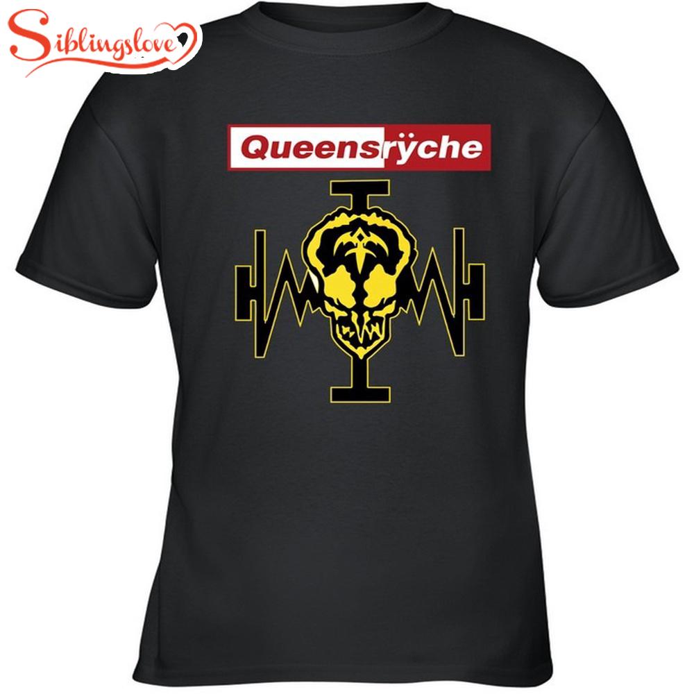 Queensr?che Electric Skull Unisex T-Shirt For Fans Queensr?che Electric Skull Unisex T-Shirt For Fans