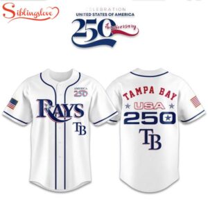 Rays America 250th Anniversary 2026 Baseball Jersey Shirt