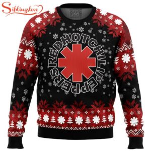 Red Hot Chili Peppers Music Ugly Christmas Sweater