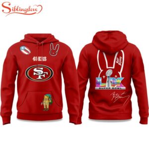 San Francisco 49ers Bad Bunny Bowl 2025 Hoodie Shirt