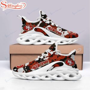 San Francisco 49ers Camo Max Soul Shoes Gifts For Fan