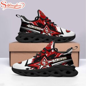 San Francisco 49ers Football Max Soul Shoes Gifts For Fan