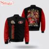 San Francisco 49ers Mascot Bomber Jacket For Fans