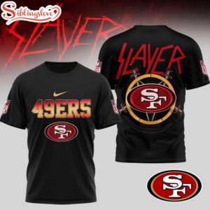 San Francisco 49ers NFL Slayer 3D Shirt For Fans