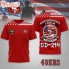 San Francisco 49ers NFL Truck 3D T-Shirt For Fans