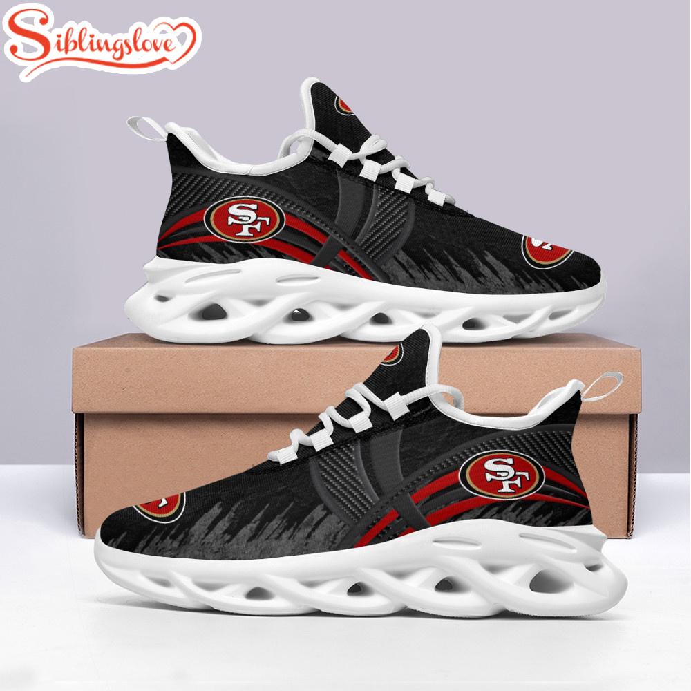 San Francisco 49ers Team Football Max Soul Shoes Gifts For Fan 1 San Francisco 49ers Team Football Max Soul Shoes Gifts For Fan
