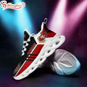 San Francisco 49ers Team NFL Max Soul Shoes Gifts For Fan