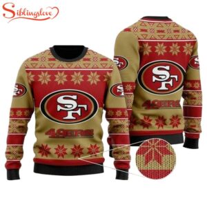 San Francisco 49Ers Wool Ugly Christmas Sweater
