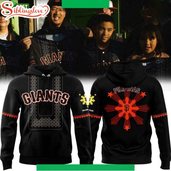 San Francisco Giants Filipino Heritage MLB All Over Print Hoodie Shirt