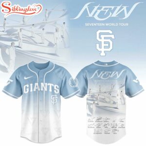 San Francisco Giants MLB x Seventeen NEW World Tour Baseball Jersey Shirt