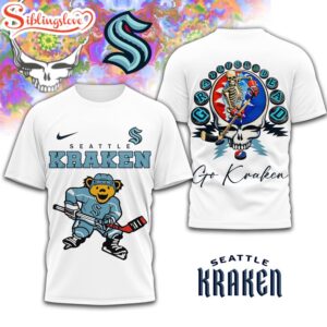 Seattle Kraken NHL Deadhead 3D Shirt For Fans