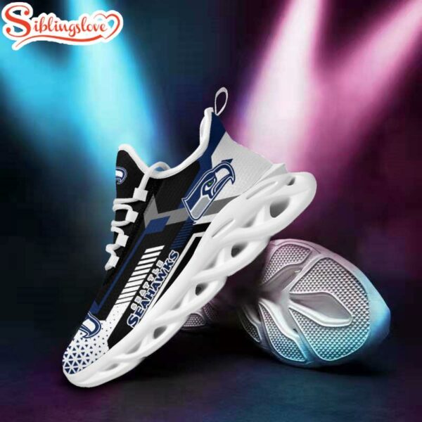 Seattle Seahawks Football Team Pattern Max Soul Shoes Gift For Fans