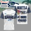 Seattle Seahawks NFL Hawaii Strong 3D T-Shirt