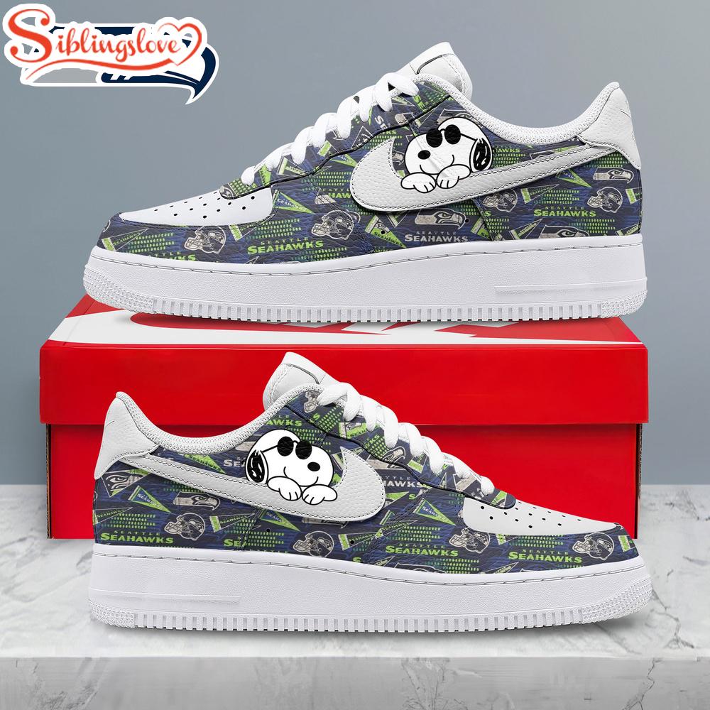 Seattle Seahawks NFL Kickoff Spirit Air Force 1 Shoes 1 Seattle Seahawks NFL Kickoff Spirit Air Force 1 Shoes