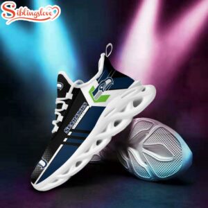 Seattle Seahawks NFL Logo Max Soul Shoes Gift For Fans