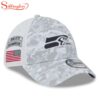Seattle Seahawks NFL Salute To Service 39THIRTY Flex Fit Baseball Cap Print