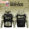 Seattle Seahawks Salute to Service Hoodie 3D Shirt For Fans