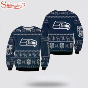 Seattle Seahawks Ugly Christmas Sweater