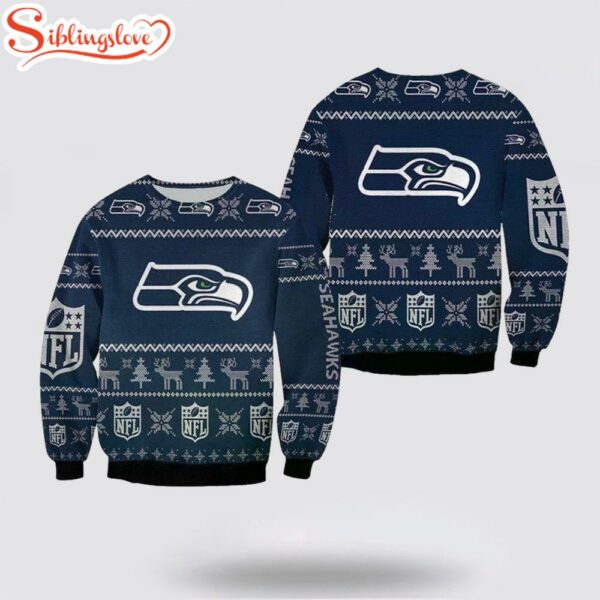 Seattle Seahawks Ugly Christmas Sweater