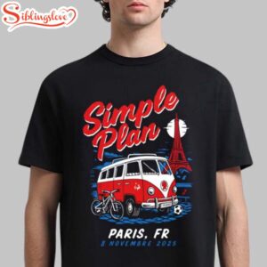 Simple Plan Paris France Unisex T-Shirt