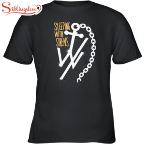 Sleeping With Sirens Anchor Chain Unisex T-Shirt