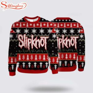 Slipknot Signature Logo 2025 Ugly Christmas Sweater