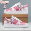 Snopi Breast Cancer Just Beat It Air Force 1 Shoes For Fans