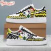 Snopi Christmas Peanuts Happy Holiday Air Force 1 Shoes For Fans