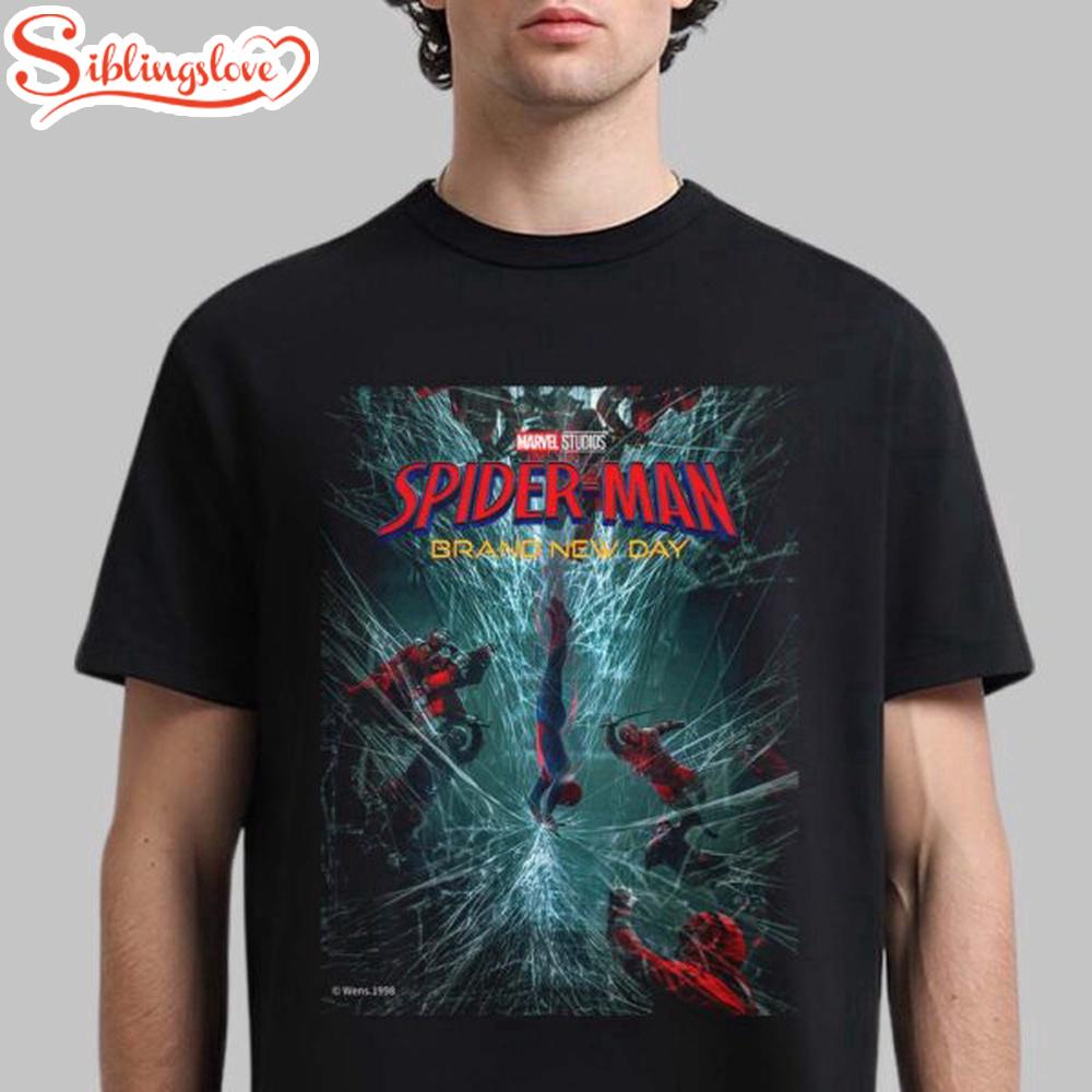 Spider-Man Brand New Day Movies Unisex T-Shirt 1 Spider-Man Brand New Day Movies Unisex T-Shirt