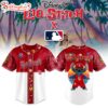St. Louis Cardinals MLB x Lilo & Stitch Cute Baseball Jersey Shirt