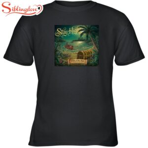 Stay High Stick Figure Treasure Black Unisex T-Shirt