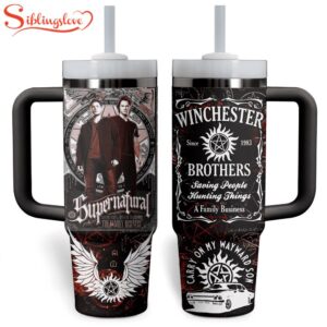 SUNA Music Tumbler 40Oz With Handle
